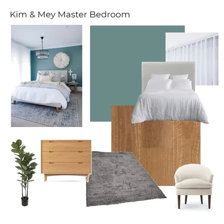 Kim &amp;  Mey MasterBedroom 2 Interior Design Mood Board by Happy House Co. on Style Sourcebook