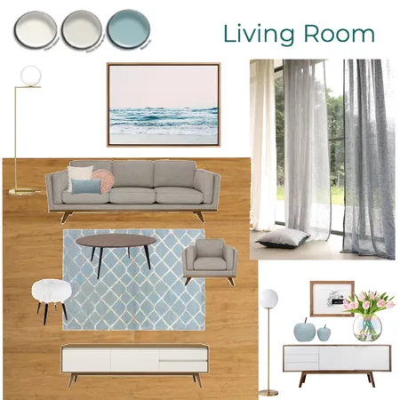 Mod Dezign Living Room Interior Design Mood Board by MODDEZIGN on Style Sourcebook