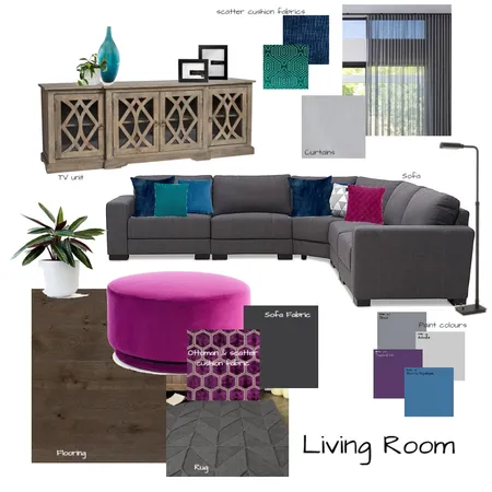 living room Interior Design Mood Board by MKT on Style Sourcebook