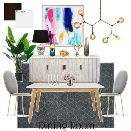 Dining Room Interior Design Mood Board by mahaabdulaziz on Style Sourcebook