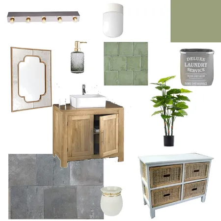 bathroom Interior Design Mood Board by louiseturvell on Style Sourcebook