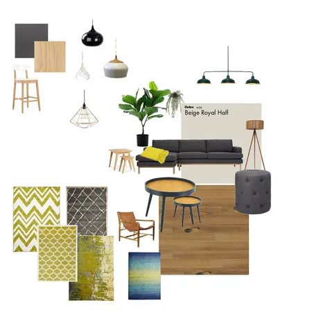 livingroom and kitchen Interior Design Mood Board by Gerda on Style Sourcebook
