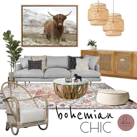 Bohemian Chic Interior Design Mood Board by ChicDesigns on Style Sourcebook