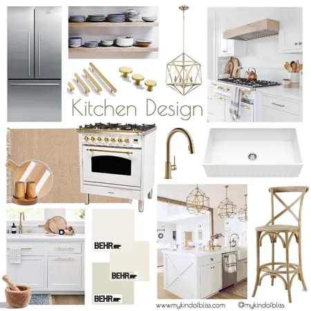 Kitchen Design Interior Design Mood Board by My Kind Of Bliss on Style Sourcebook