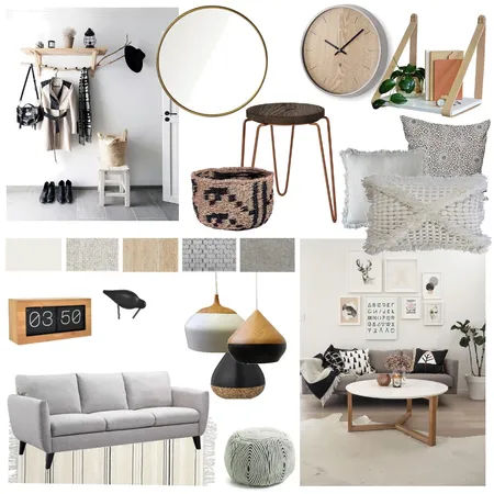Earthy Living room Interior Design Mood Board by CocoonBotanic on Style Sourcebook