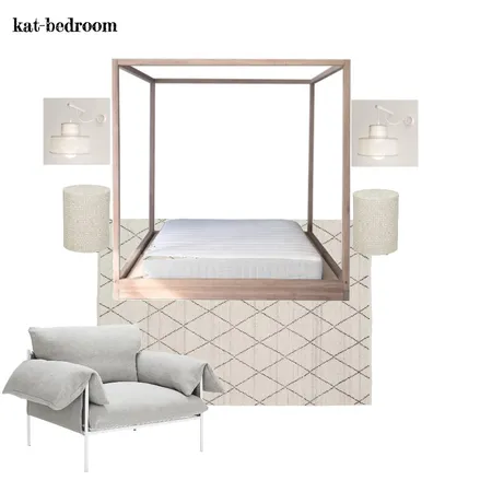 kat bedroom Interior Design Mood Board by The Secret Room on Style Sourcebook