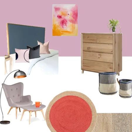 colorful bed room Interior Design Mood Board by farmehtar on Style Sourcebook