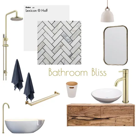 Bathroom Bliss Interior Design Mood Board by NicoleVella on Style Sourcebook