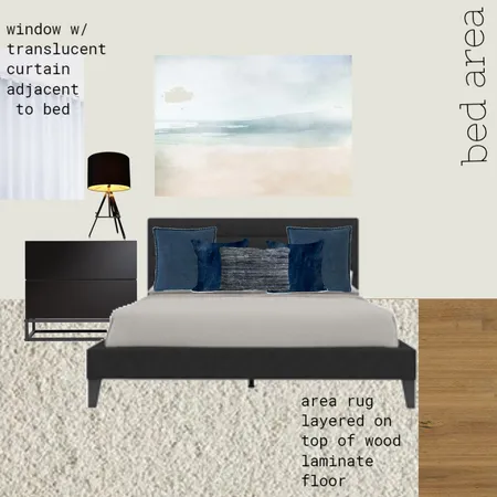 bed area Interior Design Mood Board by pasperadesign on Style Sourcebook