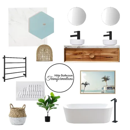 Coastal Interior Design Mood Board by Hilite Bathrooms on Style Sourcebook