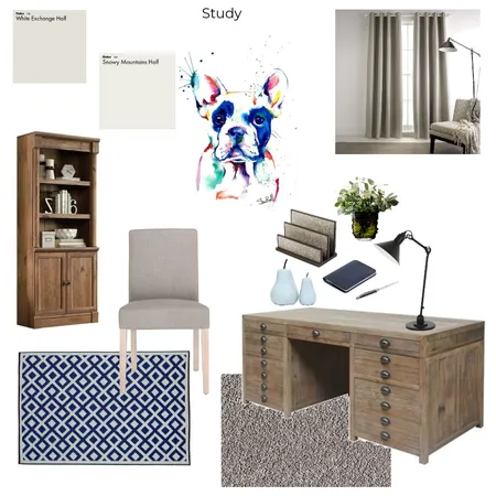 Study Interior Design Mood Board by Shannon on Style Sourcebook