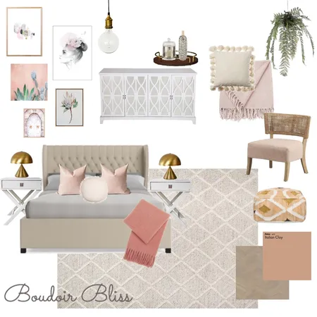Boudoir Bliss Interior Design Mood Board by Eliza Grace Interiors on Style Sourcebook