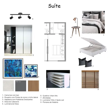 Ambientação Suíte Interior Design Mood Board by Luisa on Style Sourcebook