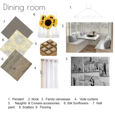 Phyllis Street Dining Room Interior Design Mood Board by LynnetteNortheyBossert on Style Sourcebook