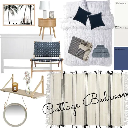 Cottage Bedroom Interior Design Mood Board by GrayRoach on Style Sourcebook