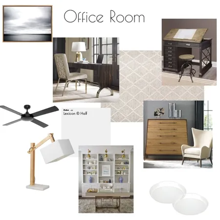 Office Room Interior Design Mood Board by NicoleVella on Style Sourcebook