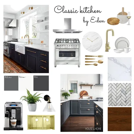 Classic kitchen Interior Design Mood Board by edenparker4 on Style Sourcebook