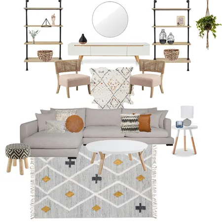 living space Interior Design Mood Board by brookemorten on Style Sourcebook