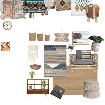 boho1 Interior Design Mood Board by choicesflooring on Style Sourcebook