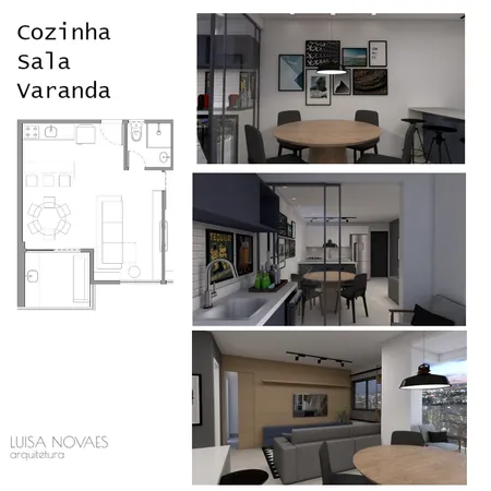 Cozinha Sala Varanda 2 Interior Design Mood Board by Luisa on Style Sourcebook