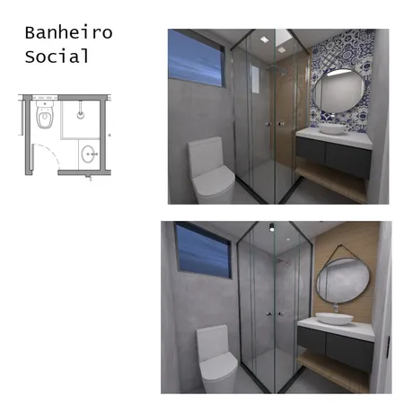 Banheiro Social Interior Design Mood Board by Luisa on Style Sourcebook