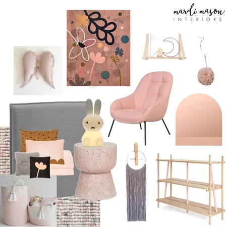Maddie's room Interior Design Mood Board by MardiMason on Style Sourcebook