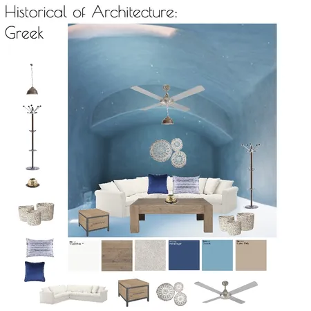 ESDAS GREEK Interior Design Mood Board by jasmineaudina on Style Sourcebook