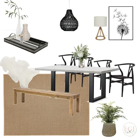 Dining Room Interior Design Mood Board by Eliza Grace Interiors on Style Sourcebook