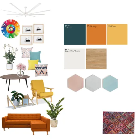 color play Interior Design Mood Board by Putridanaakmallia on Style Sourcebook