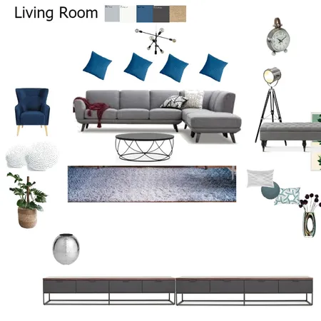 Living Room Anne St new Interior Design Mood Board by Rhoba on Style Sourcebook