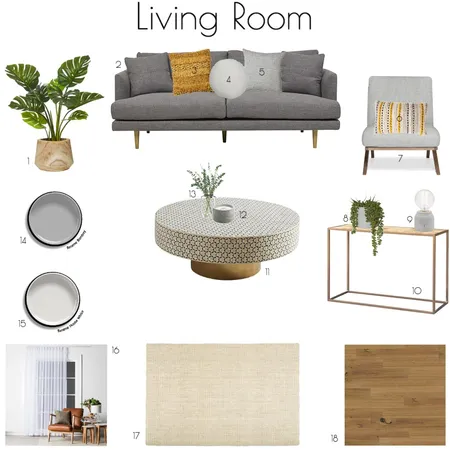 Living Room Interior Design Mood Board by julietabaronio on Style Sourcebook