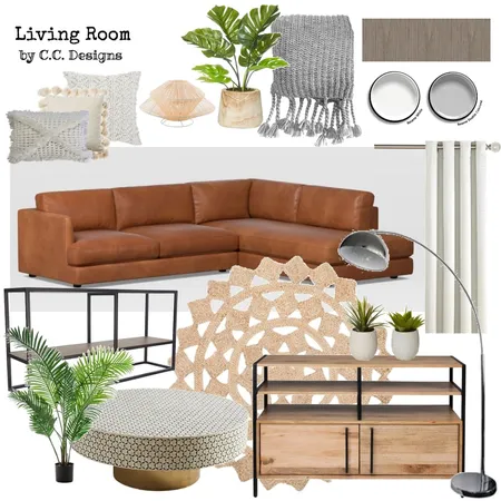 Module #9 : Living Room Interior Design Mood Board by Casady on Style Sourcebook