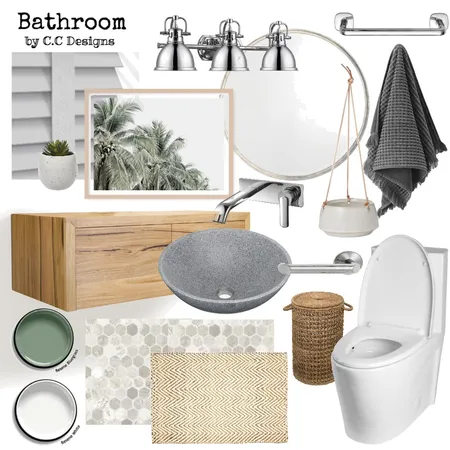 Module #9: Bathroom Interior Design Mood Board by Casady on Style Sourcebook