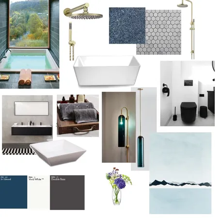 Minimalist Bathroom Interior Design Mood Board by nafisehirani on Style Sourcebook