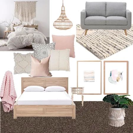 Scandi Bedroom Interior Design Mood Board by ES Abode on Style Sourcebook