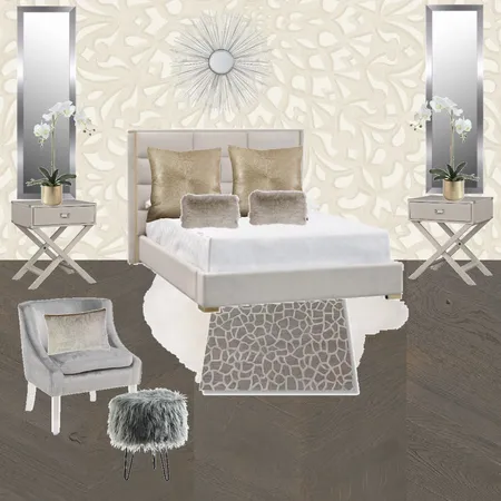 Sophisticated Bedroom Interior Design Mood Board by theglam on Style Sourcebook
