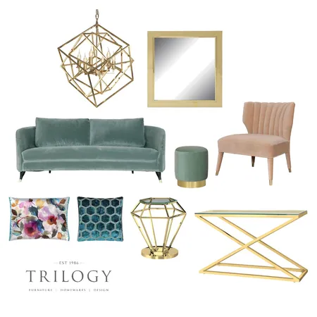 The Ruhlmann Range - A Glamorous Style Statement Interior Design Mood Board by Trilogy on Style Sourcebook