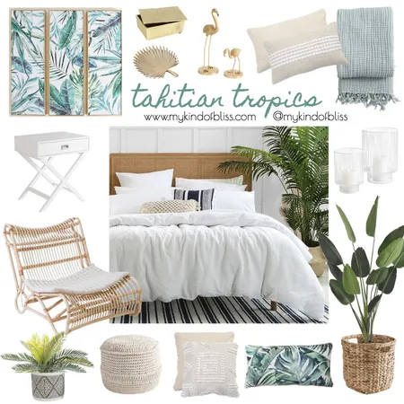 Tahitian Tropics Interior Design Mood Board by My Kind Of Bliss on Style Sourcebook