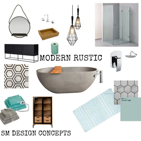 MODERN RUSTIC Interior Design Mood Board by LuvDesign on Style Sourcebook