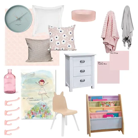 girls room Interior Design Mood Board by SavannahGreenaway on Style Sourcebook