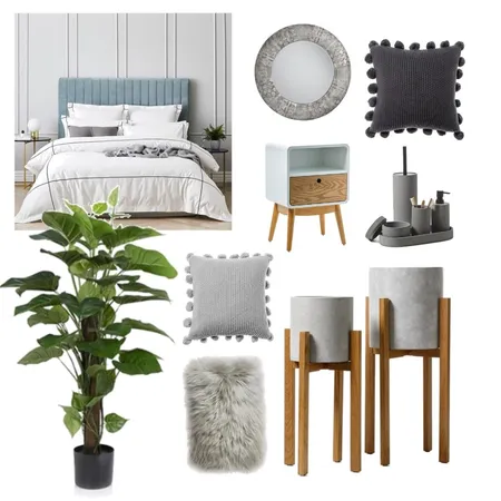 Bedroom Greys Interior Design Mood Board by jasmine.poussard on Style Sourcebook