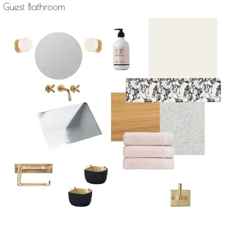 IDI: Powder Room Interior Design Mood Board by hauscurated on Style Sourcebook