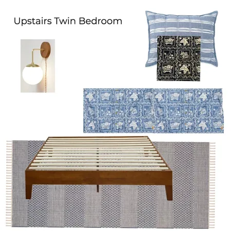 Hale Luana - Upstairs Twin Bedroom Interior Design Mood Board by tkulhanek on Style Sourcebook