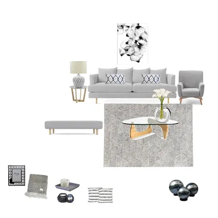 Livong room light grey Interior Design Mood Board by Vdesigns on Style Sourcebook