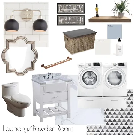 Laundry/Powder Room Interior Design Mood Board by KarleenFraser on Style Sourcebook