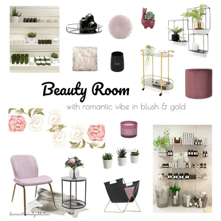 Beauty Room Interior Design Mood Board by HomelyAddiction on Style Sourcebook