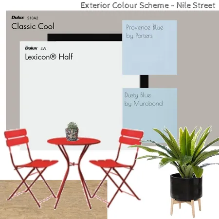 Exterior Colour Scheme - Nile Street Interior Design Mood Board by Holm & Wood. on Style Sourcebook