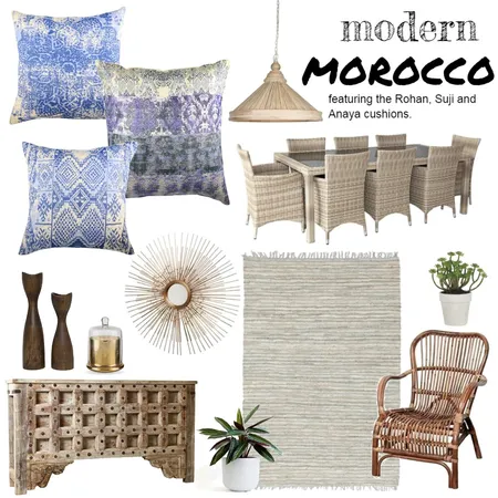 Modern Morocco - Ourdoor Interior Design Mood Board by Taylah O'Brien on Style Sourcebook