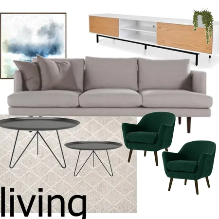 LIVING ROOM Interior Design Mood Board by suralle on Style Sourcebook