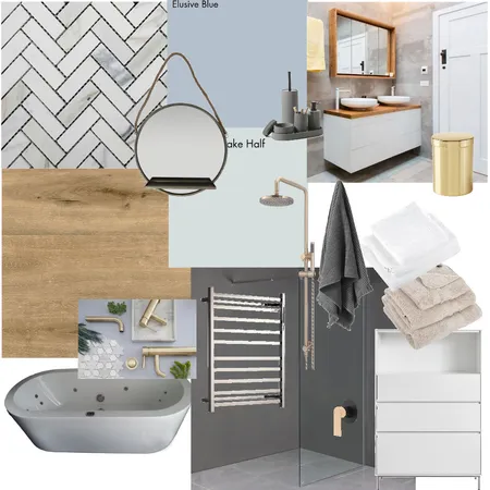 New house bathroom Interior Design Mood Board by MichelleBrewster on Style Sourcebook
